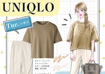 通勤もおでかけもきれいめコーデはユニクロに全部おまかせ♡「初夏の1週間コーデ」