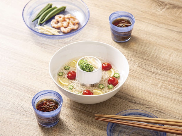ニトリ　ミニ流しそうめん器