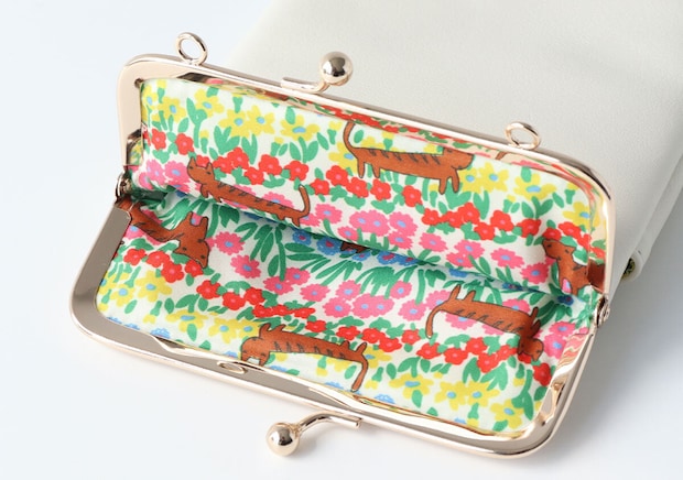 宝島社雑誌付録大人のおしゃれ手帖6月号のtsumori chisato（ツモリチサト）上品がま口ポシェット6
