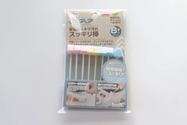 ダイソーの家電のスキマ汚れスッキリ棒のパッケージ