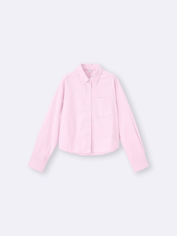 GU オックスフォードショートシャツ GUのオックスフォードショートシャツ