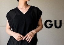 それNGかも…！GUの透けVネックそのまま着てたら損♡垢抜け着こなし術