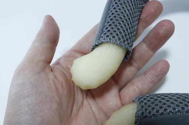 リング状保冷剤用 冷たさ持続カバー　使用例
