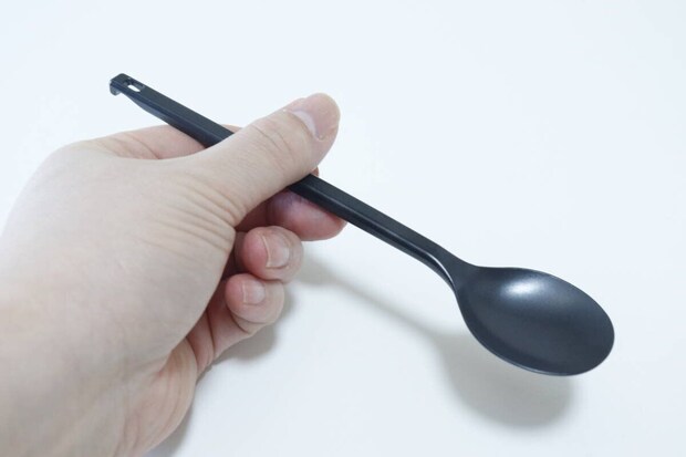 PPS 樹脂製スプーン（18cm）　形状