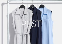 気づいたらきちんと見える服がない！？PLSTワンピならラクなのにちゃんとおしゃれに決まる♡