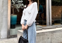 薄着の季節は華やか白トップスが断然使える！初夏のおすすめ着こなし5style