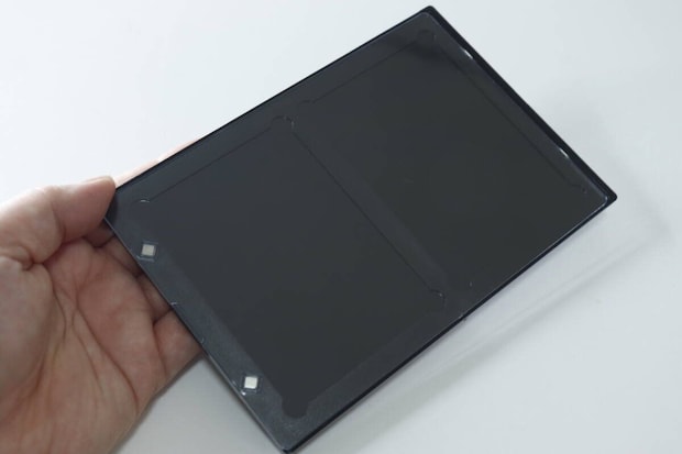 ダイソー マグネットカードローダー(2連、黒) ダイソーのマグネットカードローダー(2連、黒)のビジュアル