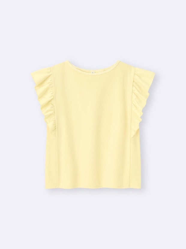 GU ドライフリルスリーブT GUのドライフリルスリーブT
