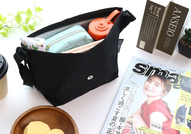 付録なのにリフレクター付きってすごい!smart7月号のメッセンジャーバッグが超優秀♡