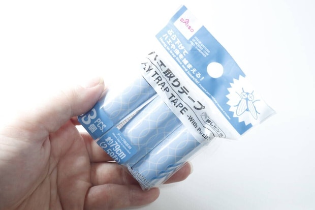 ハエ取りテープ(押しピン付、3個) 虫対策グッズ ハエ取りテープ(押しピン付、3個) 虫対策グッズ