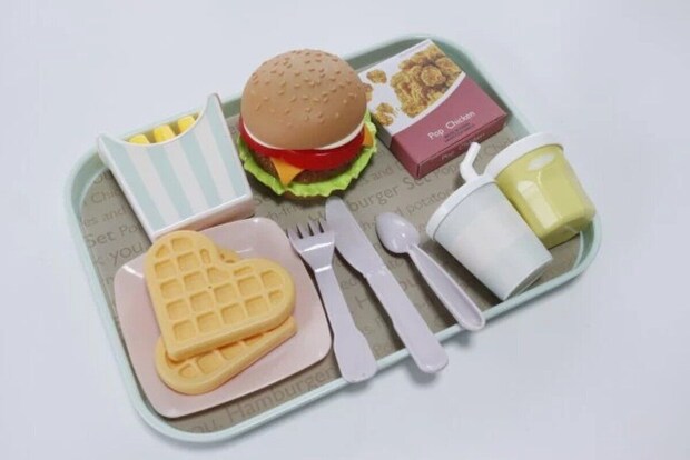 THREEPPY　スリーピー　おままごとハンバーガーセット