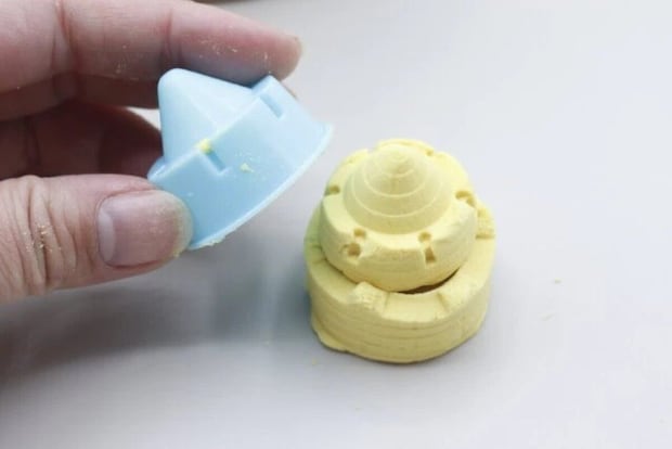 THREEPPY　スリーピー　おうちでふしぎな砂あそび　使用例