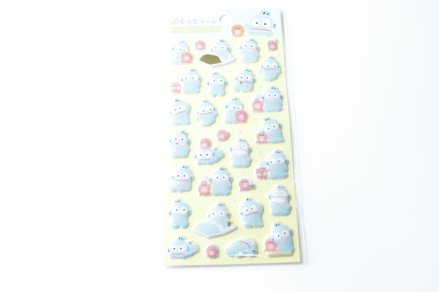 ダイソーのぷくっとシール　ハンギョドンのパッケージ