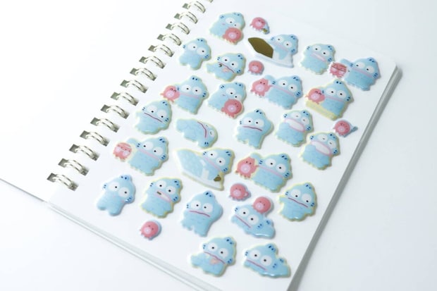 ダイソーのぷくっとシール　ハンギョドンの使用例2