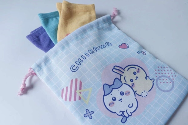 ダイソーのちいかわ　巾着