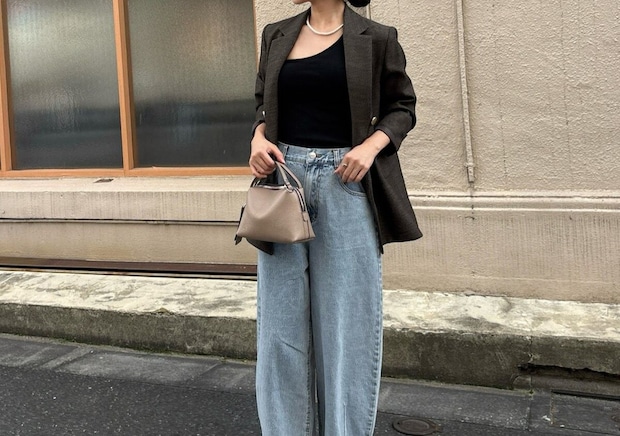 初夏のきれいめカジュアルにはワイドデニムが万能でした!おしゃれな人の着こなし5style