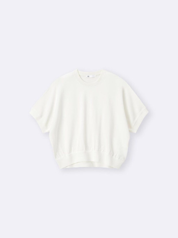GU ウォッシャブルドルマンスリーブニットT GUのウォッシャブルドルマンスリーブニットT