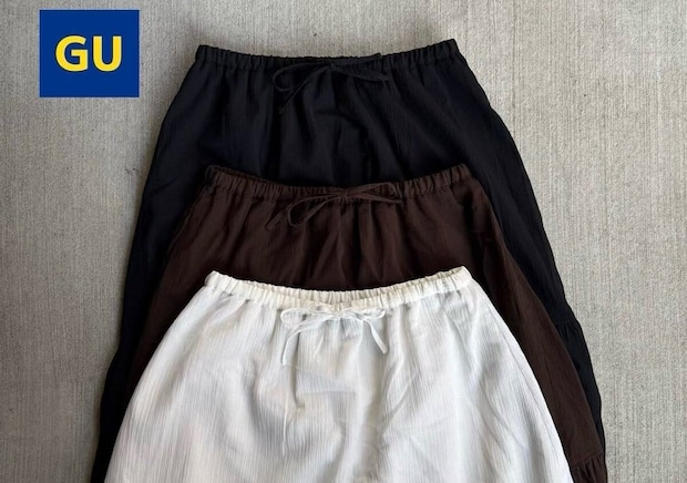 GUさん！夏コーデに大活躍の華やかスカートが990円～って本気ですか！？おすすめ商品5連発