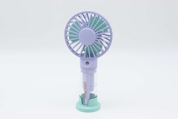 ミスト付ハンディ扇風機　スタンド