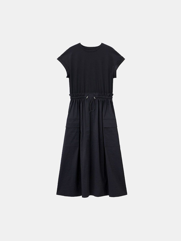 PLST ハイストレッチナイロンドッキングワンピース PLSTのハイストレッチナイロンドッキングワンピース