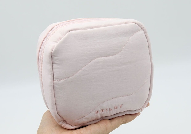 宝島社 ムック付録 BRILMY 中身が見えて時短がかなう ズボラに優しいコスメポーチ S-size PALE PINK ver. SPECIAL PACKAGE 宝島社ムック付録BRILMY 中身が見えて時短がかなう ズボラに優しいコスメポーチ S-size PALE PINK ver. SPECIAL PACKAGE3