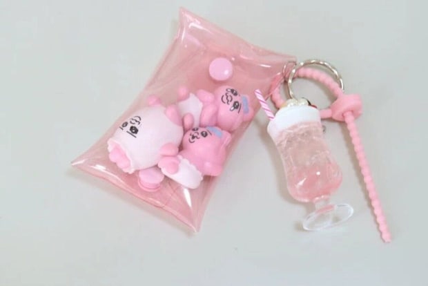 ダイソー キーホルダー(アイスフロート、C) 使用例 ダイソー キーホルダー(アイスフロート、C) 使用例