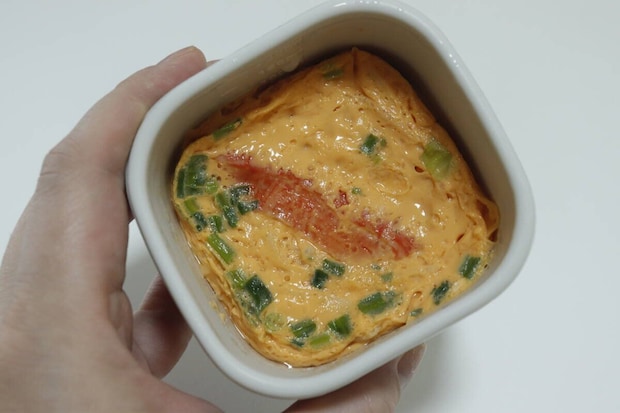 ダイソーのワダカン 昆布つゆ白だしを使って作った茶碗蒸し