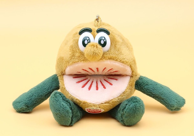 ルビーレッドキウイぬいぐるみエコバッグ収納袋一体型
