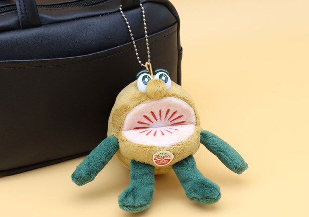 ボールチェーン ルビーレッドキウイぬいぐるみエコバッグボールチェーン