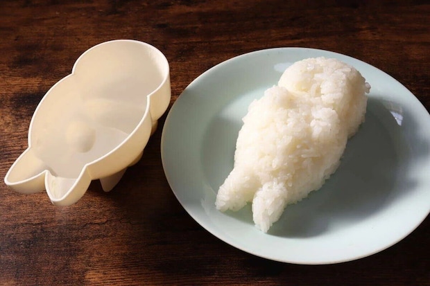 ダイソー　デコかわ ごはん de プカプカあざらし　使用例