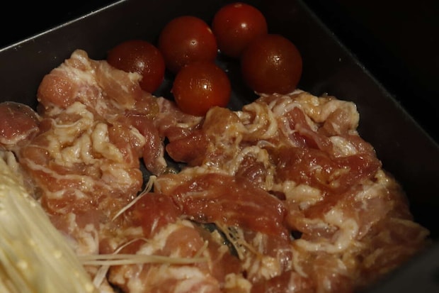 ダイソーのゆずみそで調理する