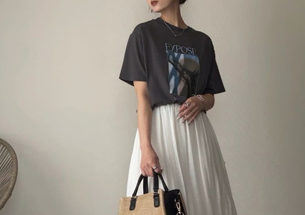 涼しげ白スカートで夏コーデを簡単アップデート♡大人の着こなし5style