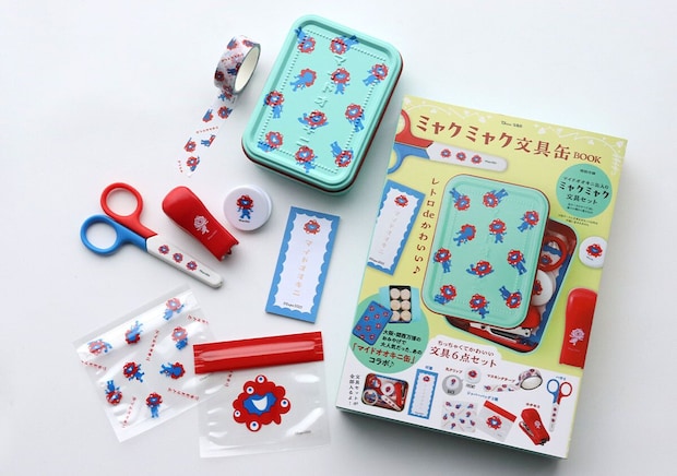 発売前から話題沸騰の神ムック!重版でも争奪戦不可避…!ミャクミャク文具缶