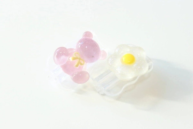 ダイソー ケーブルホルダー(テディベア 2P) ダイソー ケーブルホルダー(テディベア 2P)