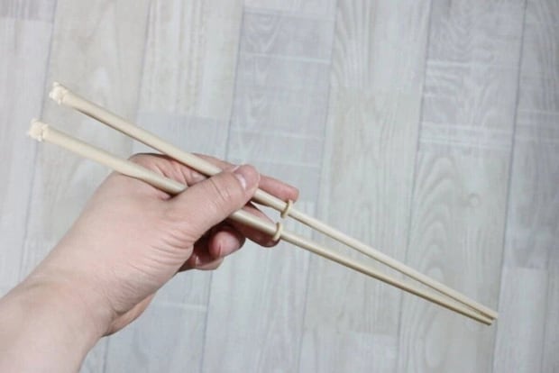 ダイソー 先が直接つかない菜箸(Cooma) ダイソーの先が直接つかない菜箸(Cooma)の使用例