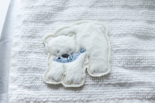 ワッペン（ふわふわ、しろくま、ぱんだ）　使用例