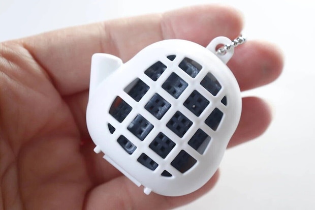 ダイソー Dバルくん虫こないでネット(おでかけ、シマエナガ型) 作り ダイソー Dバルくん虫こないでネット(おでかけ、シマエナガ型) 作り