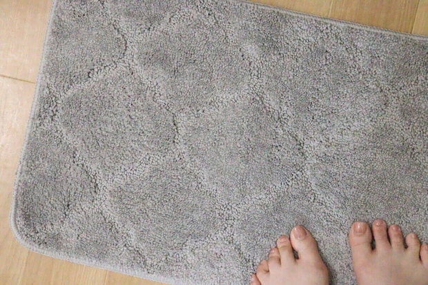 ダイソー フロアマット(モロッカン、無地) 使用例 ダイソー フロアマット(モロッカン、無地) 使用例