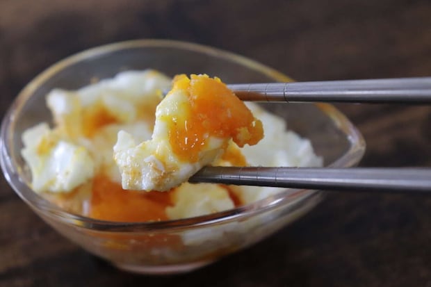 ダイソー つけないぬか漬!? ダイソーのつけないぬか漬!?を使った卵