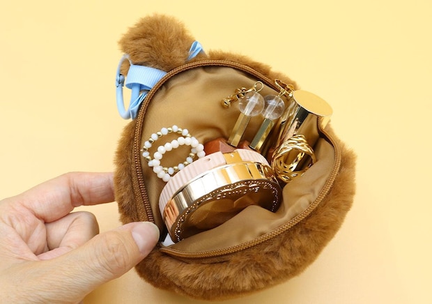 小物収納 sweet付録モンチッチちゃんぬいぐるみポーチ小物収納