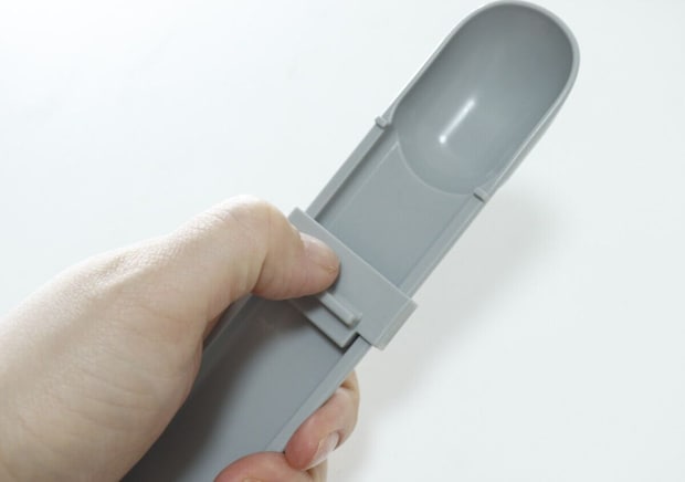 新タイプ出た!メーカー品だと1000円くらいする…!絞り器付きの100均の高機能スプーン