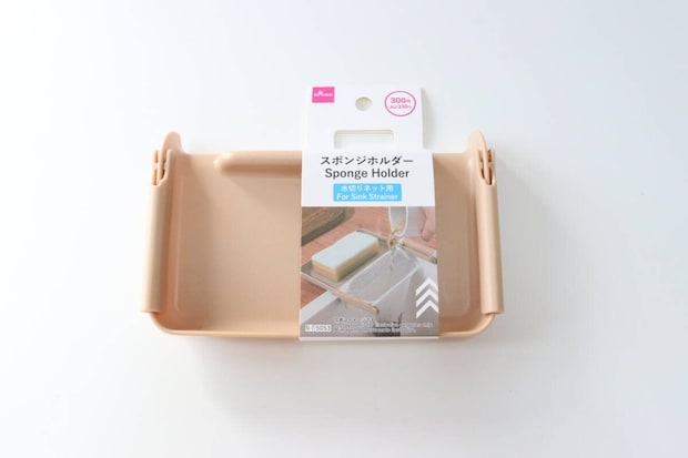 ダイソーのスポンジホルダー 水切りネット用のパッケージ