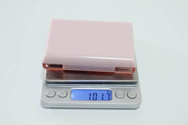 携帯式メイクブラシセット　重さ
