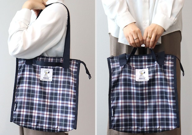 素敵なあの人スヌーピーショッピングバッグ2way