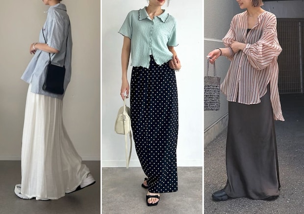 大人の夏コーデは「ロングスカート」があればいい♡真似するだけでサマ見え！お手本スタイル5選