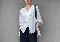 夏コーデは「黒パンツ」を味方につける♡体型カバーしながらこなれ見え！大人のお手本スタイル