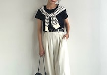 夏はモノトーンコーデで上品にこなれる♡手抜きに見せない！おしゃれさんの褒められスタイル5選