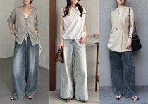 大人の「ワイドデニム」こう着るのが正解だった！夏の洗練スタイリング5選
