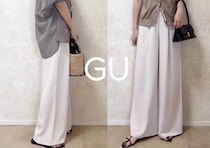GUのワイドパンツがあれば無敵！全方位どこからでも美シルエット♡40代の推しアイテム5連発