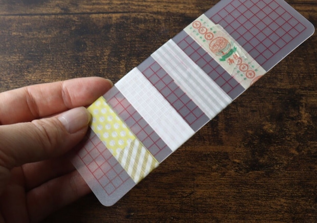 ダイソーで便利なの出たよ～「1本丸ごとはかさばるのよ…」小分けにしてスッキリ持ち運べる板